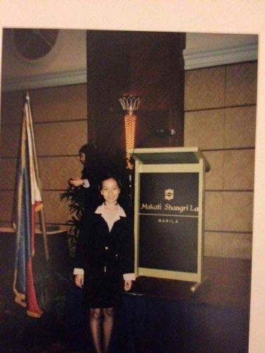 Proud college graduate 